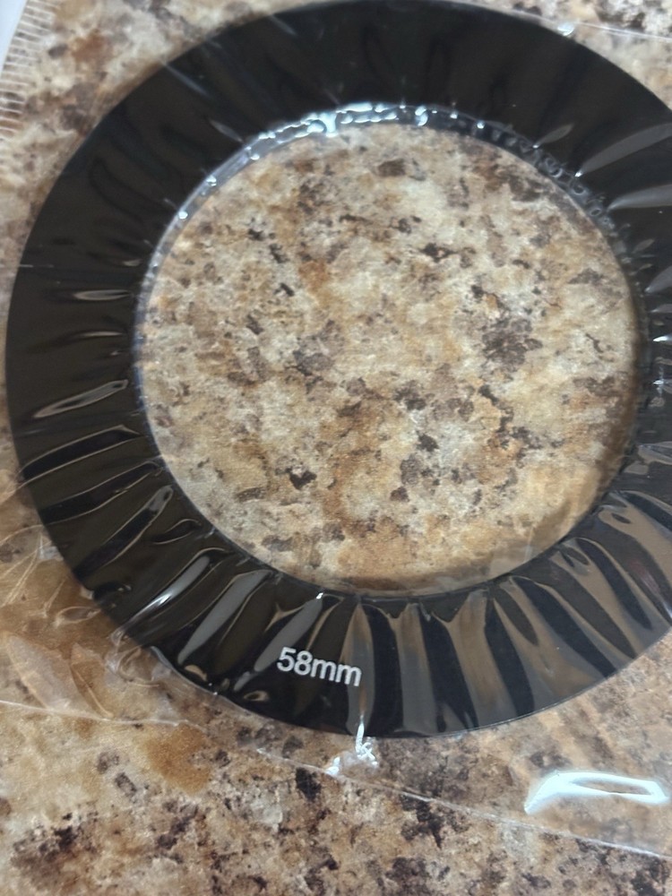 Chrome Macro Led Ring Light With 5 Adapter Rings