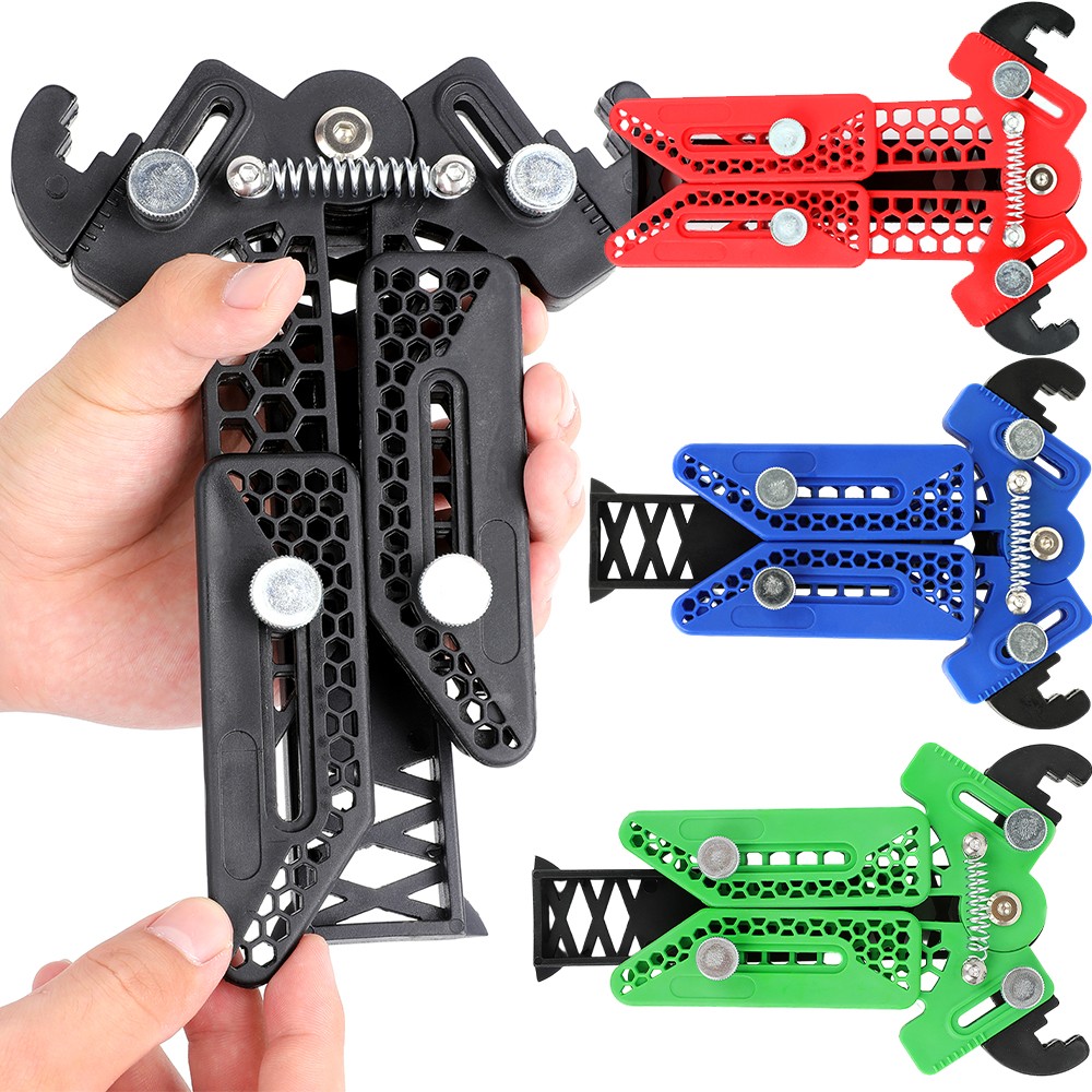 Compound Bow Stand Holder Legs Bracket Kick Rack Adjustment Archery Shooting Bow