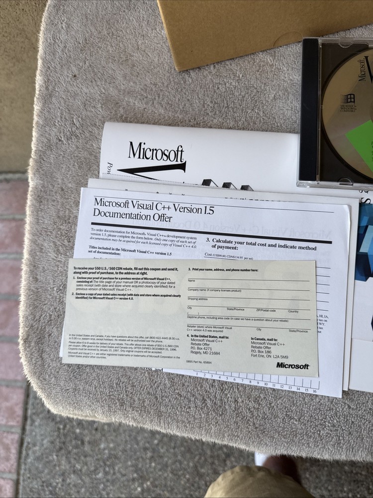 Microsoft Visual C++ Version 1.52 Power Tools for MS-DOS & Windows