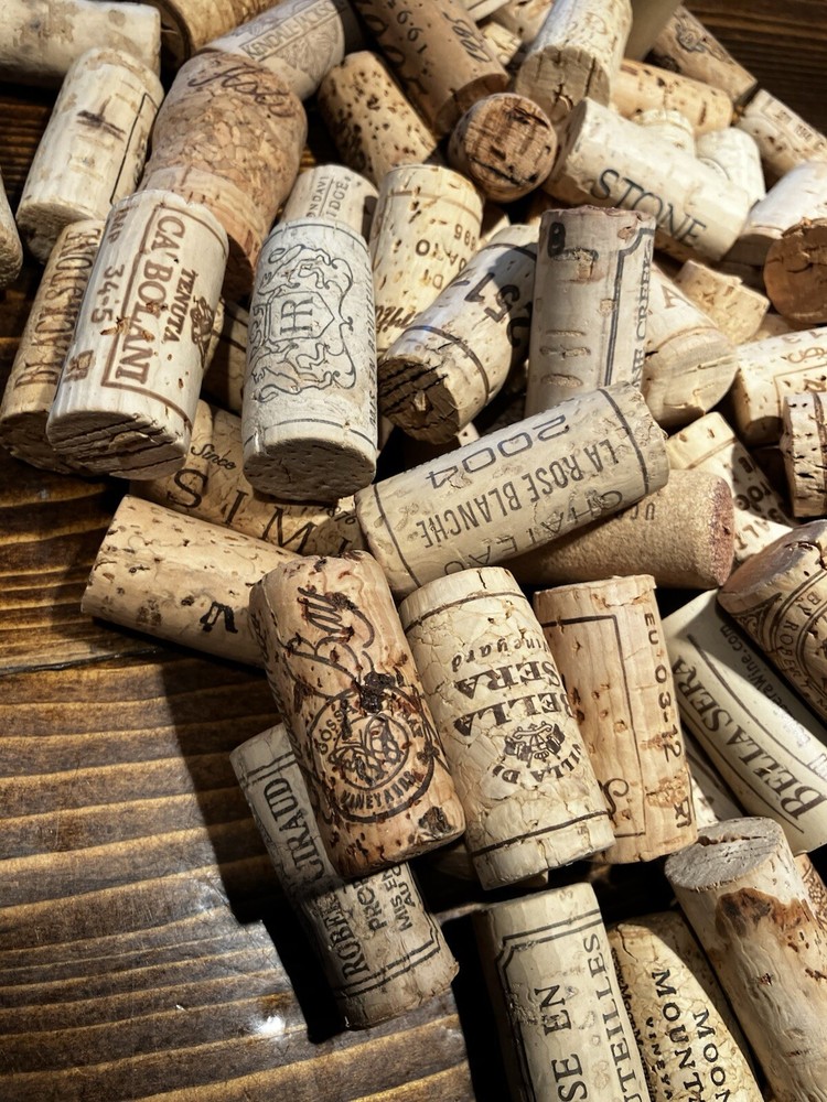 Wine Corks Lot Of 90