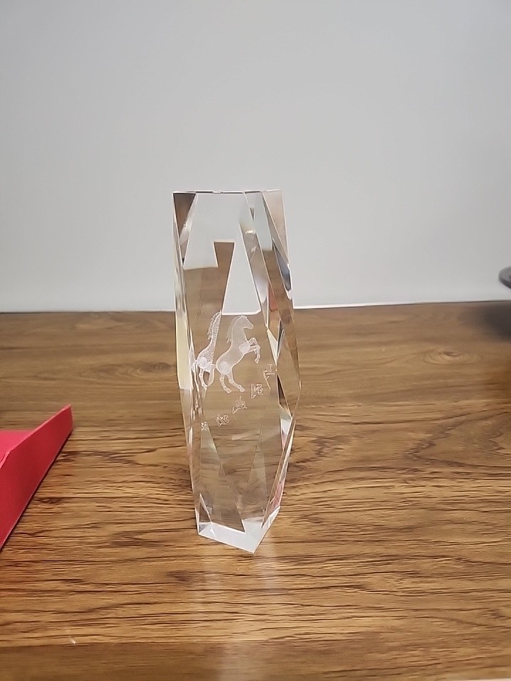Etched Chinese Crystal