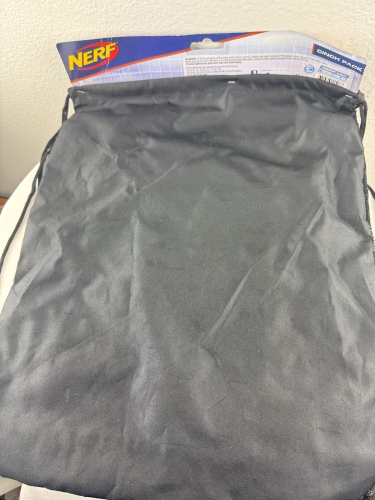 Nerf Elite Draw String Bag Cinch Bag