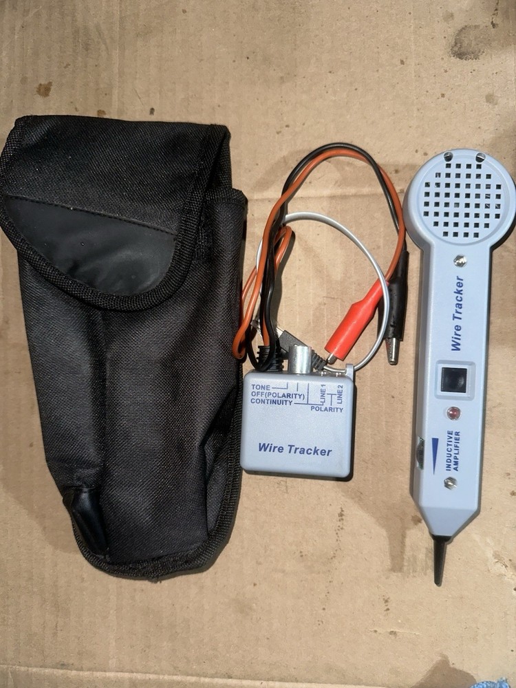 Inductive Amplifier Network Cable Tester Wire Tracker Toner Tone Generator 200EP