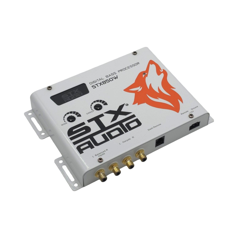 STX Audio STX850W Digital Bass Processor with Remote Control & EQ