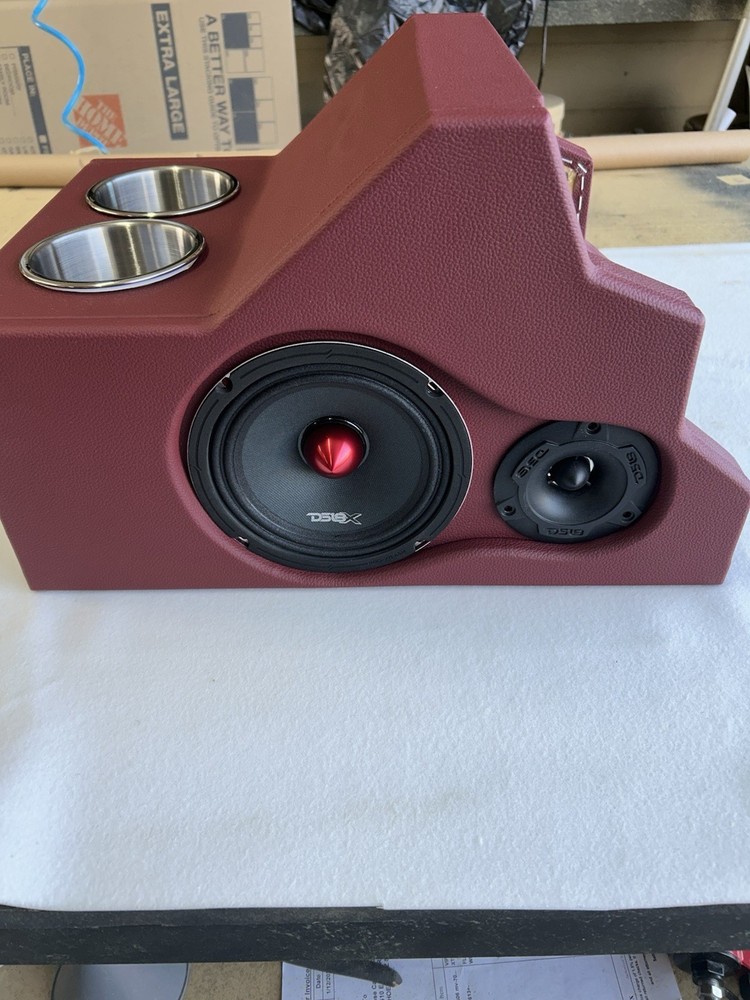 88-94 Chevy GMC Obs Custom Made Center Console burgundy