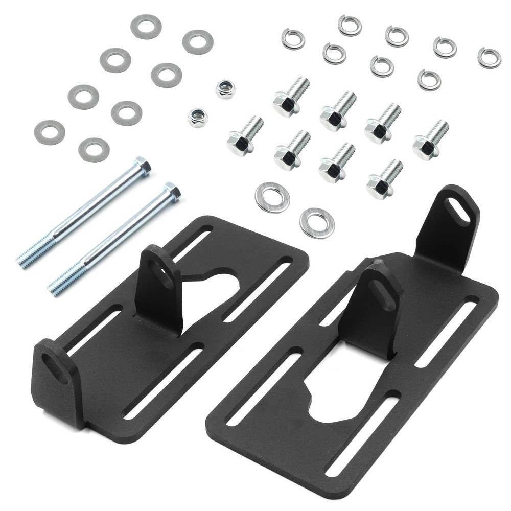 YZQPNB LS Conversion Engine Mounts Compatible with 1973-1987 Square Black
