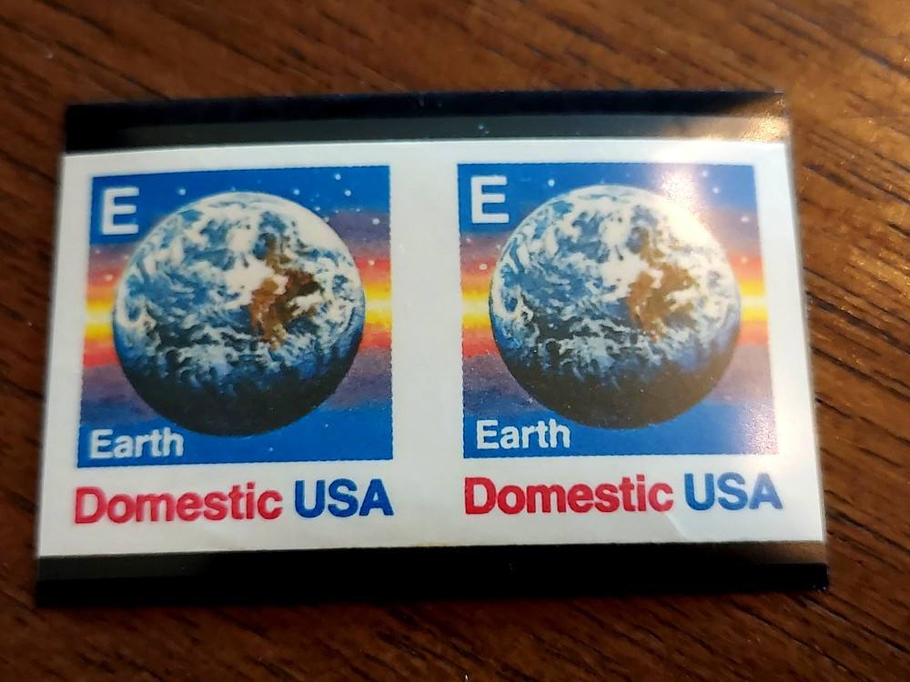 Scott @2279a IMPERFORATE ERROR Pair "E" Rate, MNH, Cat $60