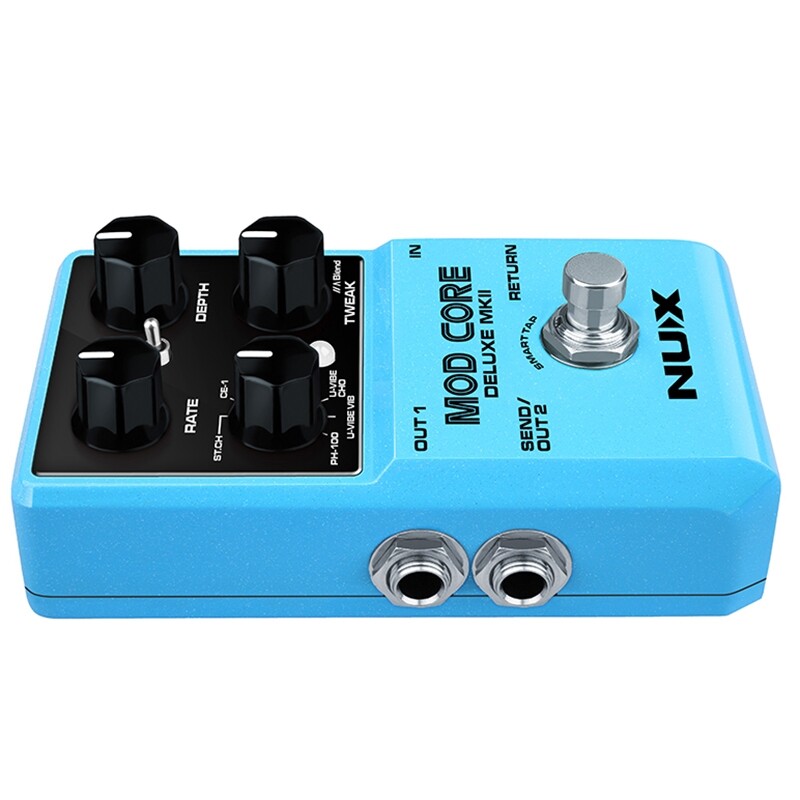NuX Mod Core Deluxe MkII Stereo Guitar Modulation Multi-Effects Pedal