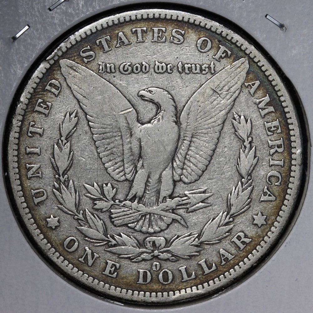 1879-O Morgan Silver Dollar FINE TONED E376 WQEC
