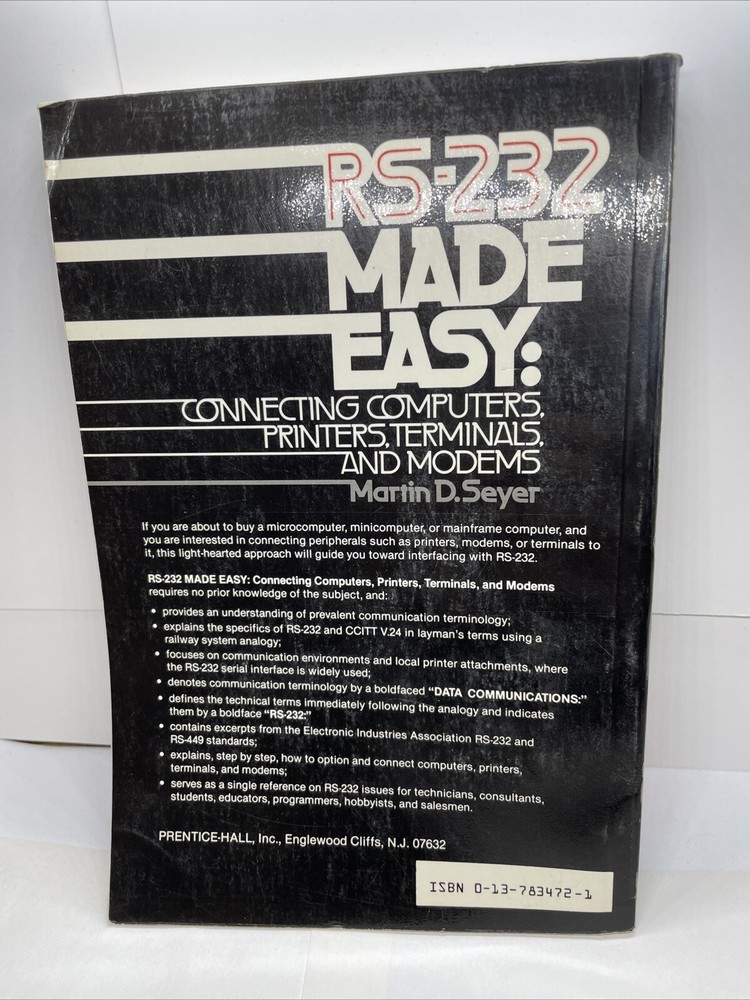 Rs-232 Made Easy Martin D Seyer