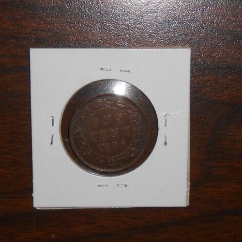 1896 CANADA LARGE ONE CENT VICTORIA COIN