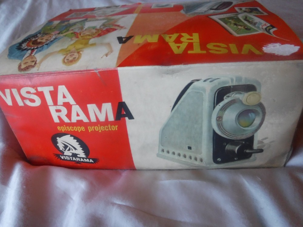 Vista-Rama ~ Episcope Projector ~ In Box