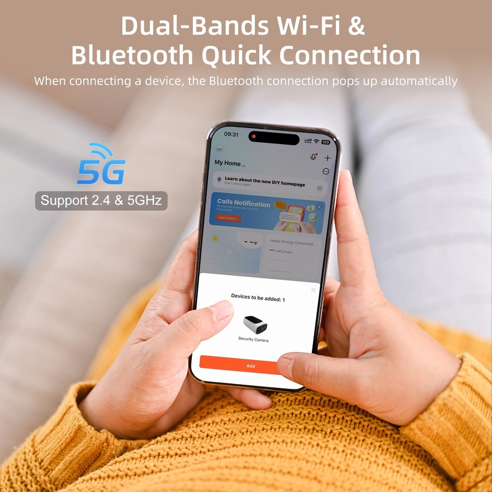 DualBand WiFi6 Wireless Pre-Record Solar Battery Security Camera System 8PACK