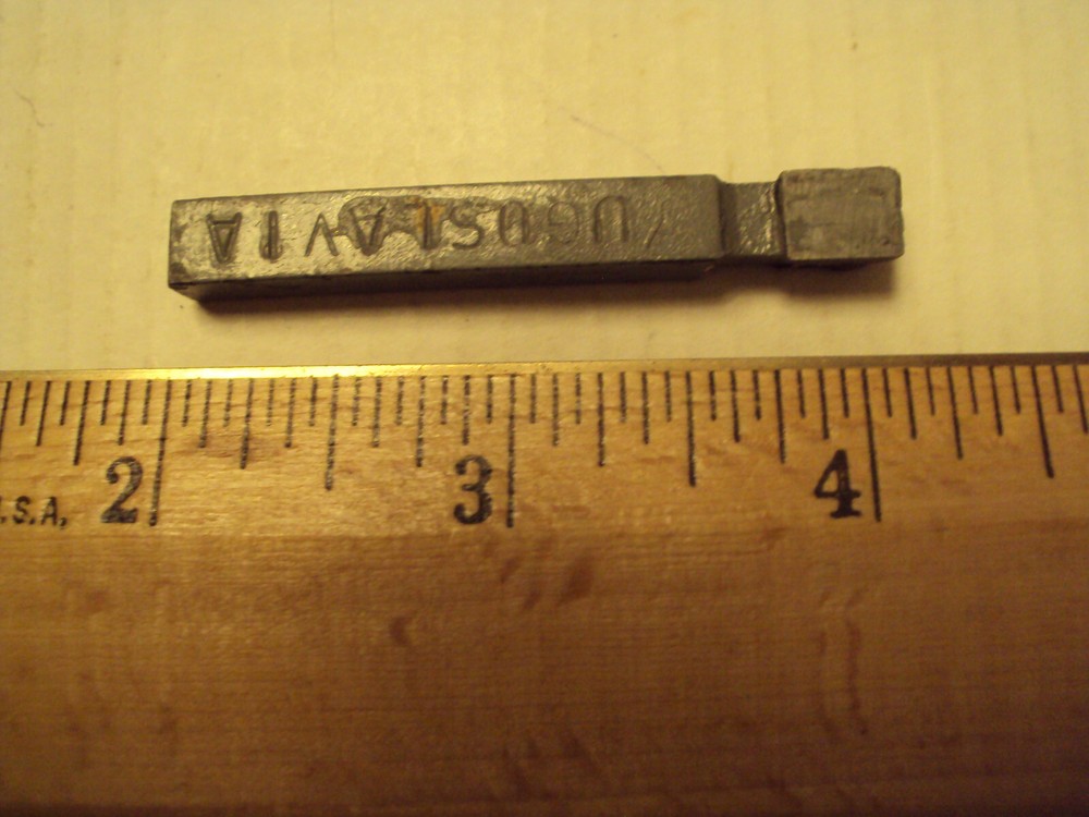 C4 C2 brazed carbide lathe tool 1/4" square