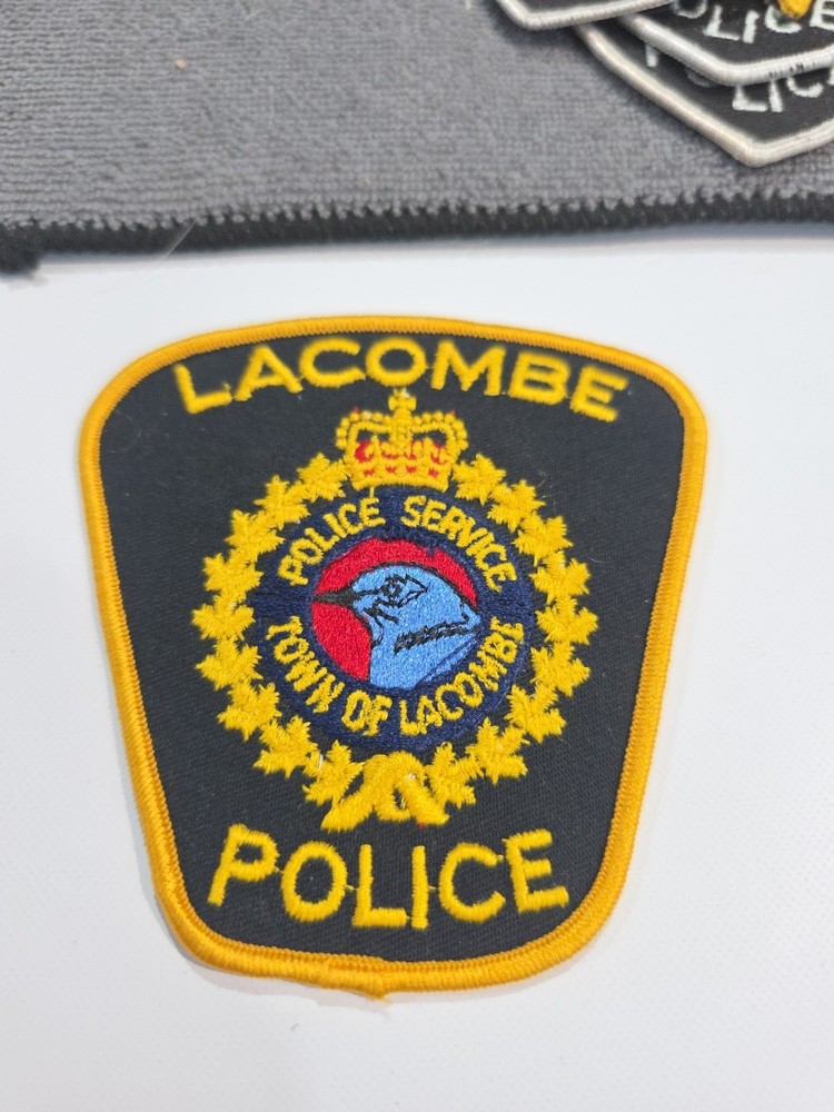 Lacombe Police  Canada Shoulder Patch Obsolete