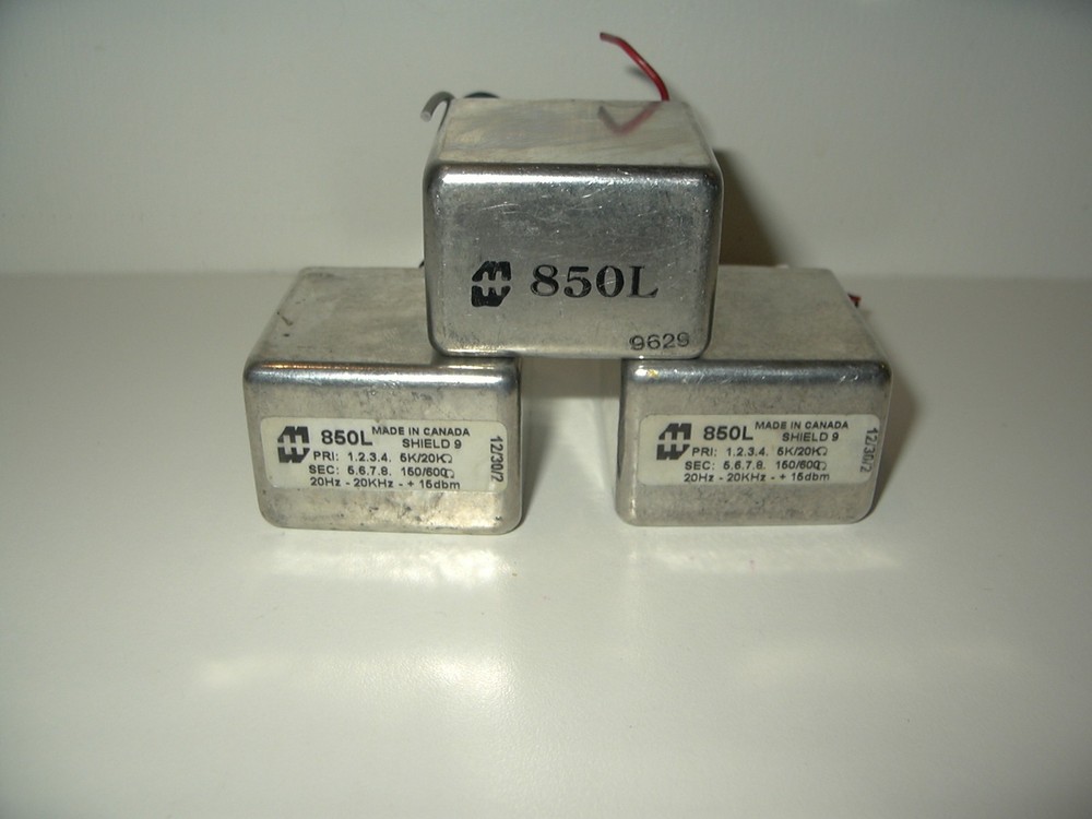 3 Hammond 850L Audio Transformers