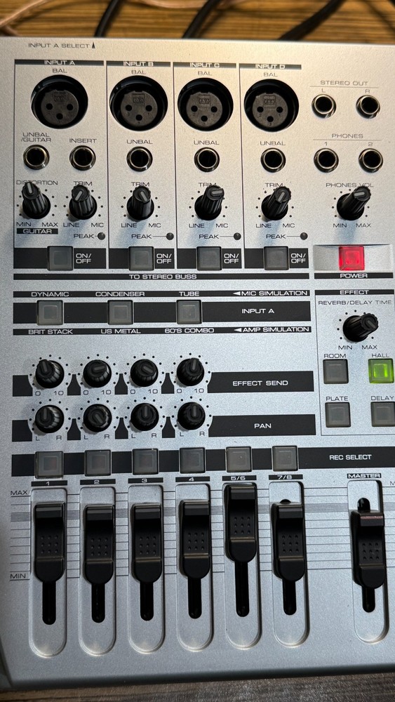 Fostex MR-8HD Digital Multitrack Recorder MR8HD - TESTED-