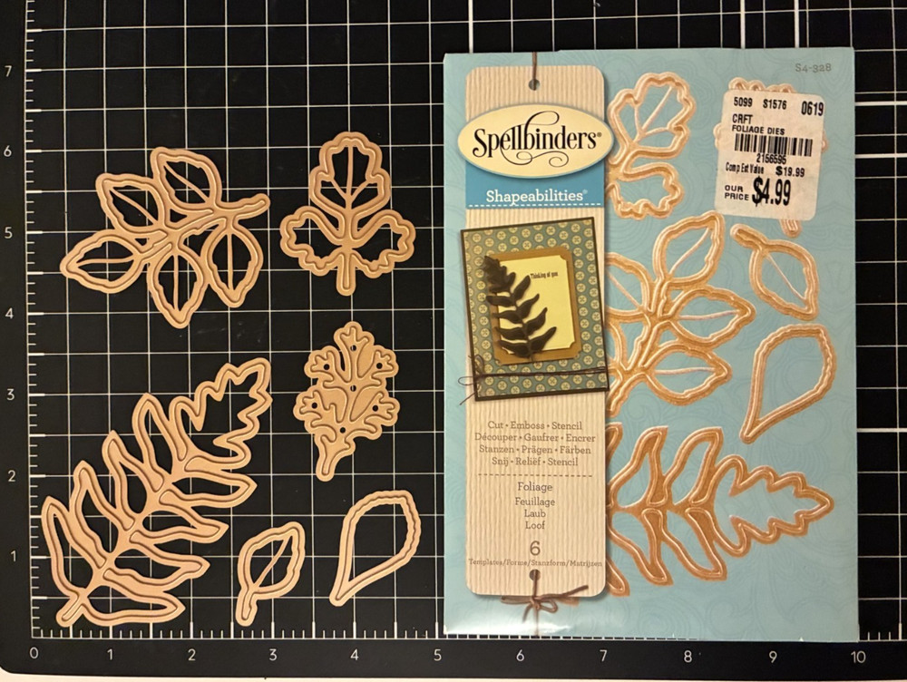 SPELLBINDERS Shapeabilities FOLIAGE or ROMANTIC VINE, Designer I'LL HAVE A SLICE