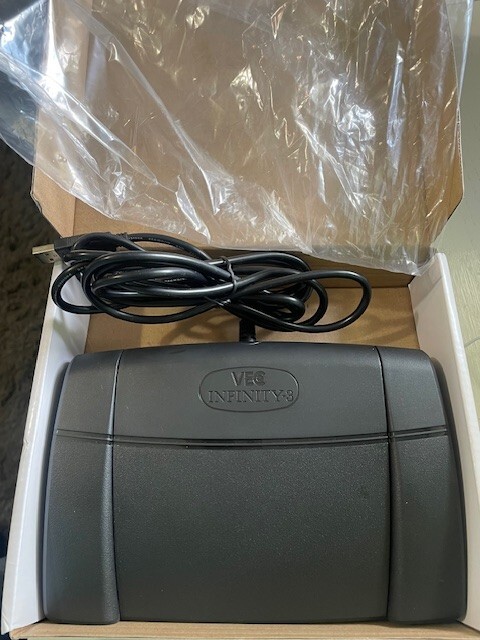 VEC Infinity 3 USB Foot Pedal Control