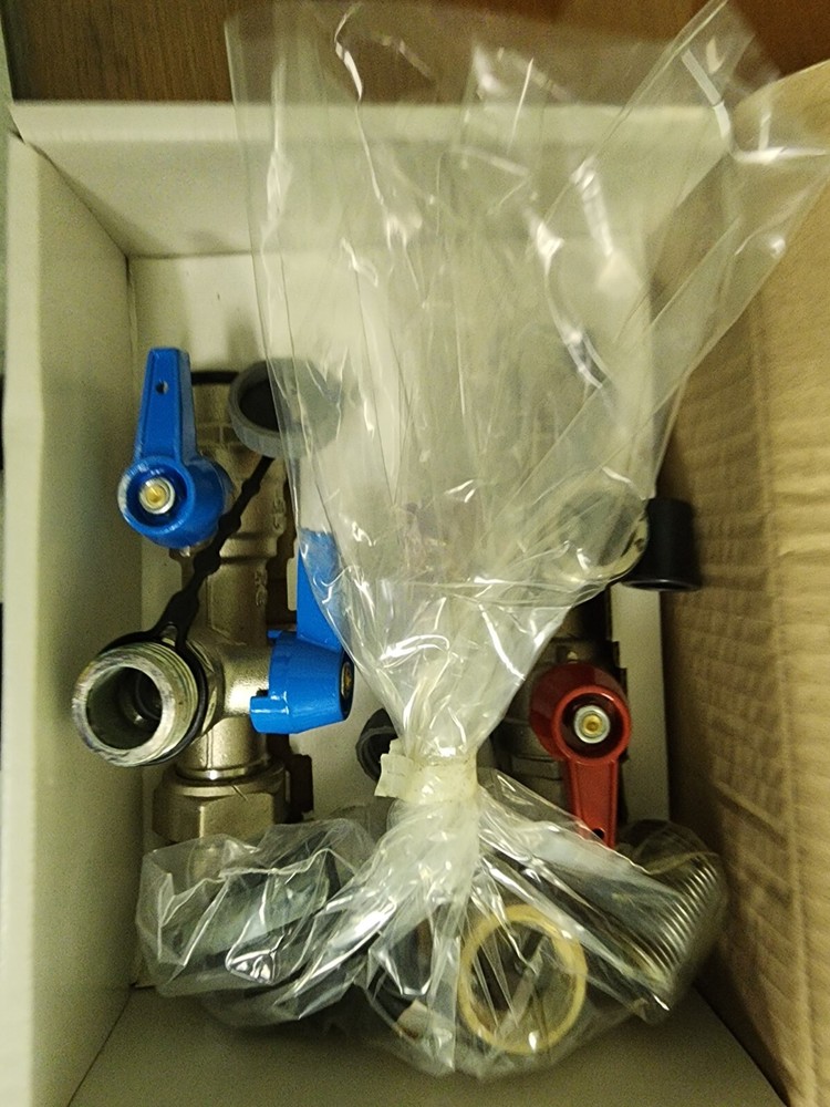 tankless water heater service valve kit