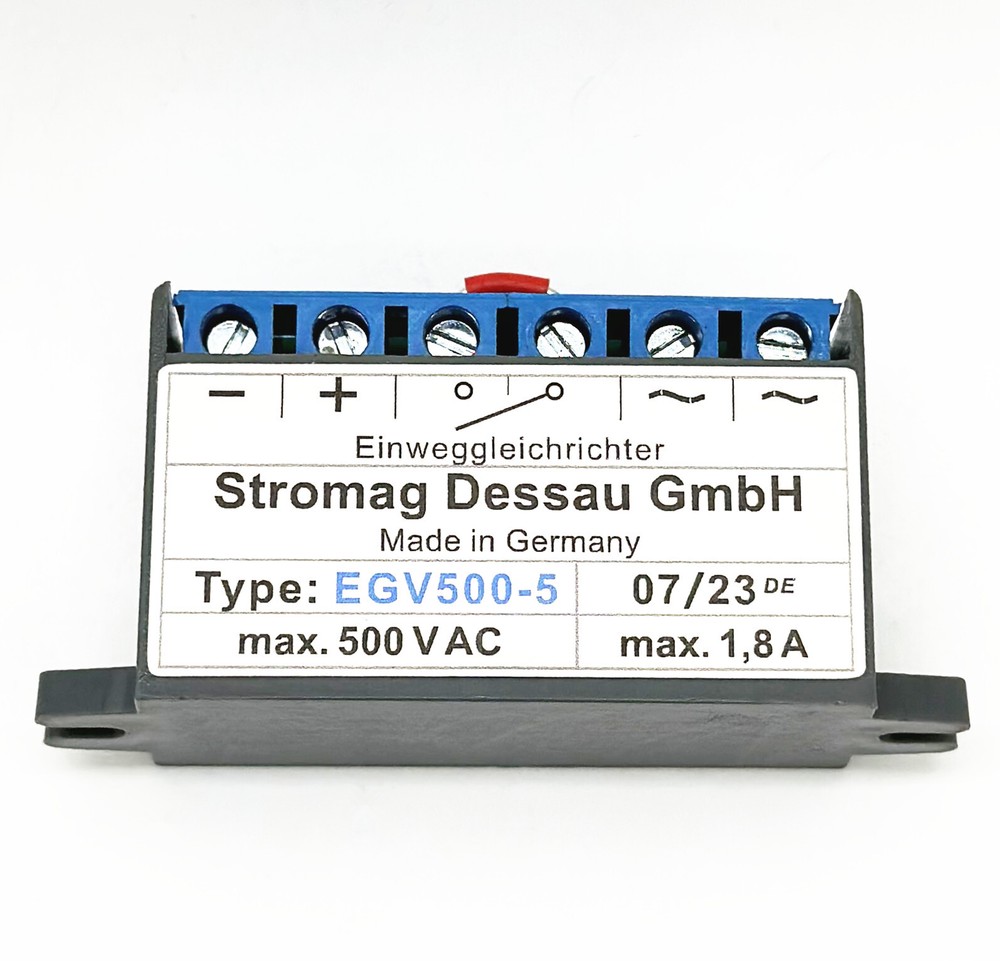Stromag Dessau GmbH Einweggleichrichter EGV500-5 500VAC 1.8A rectifier module