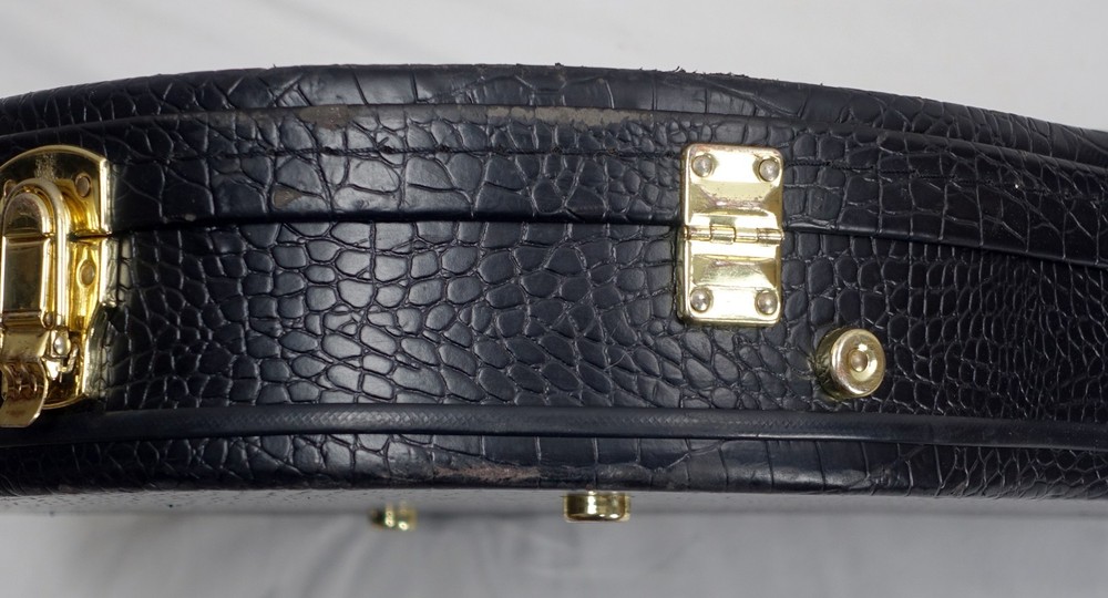 Taylor T3 / T5 Hardshell Black Case Alligator Pattern