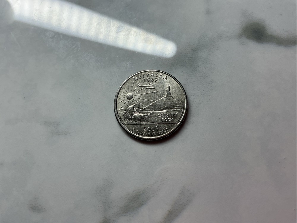 1867 Nebraska 2006 Silver Coin