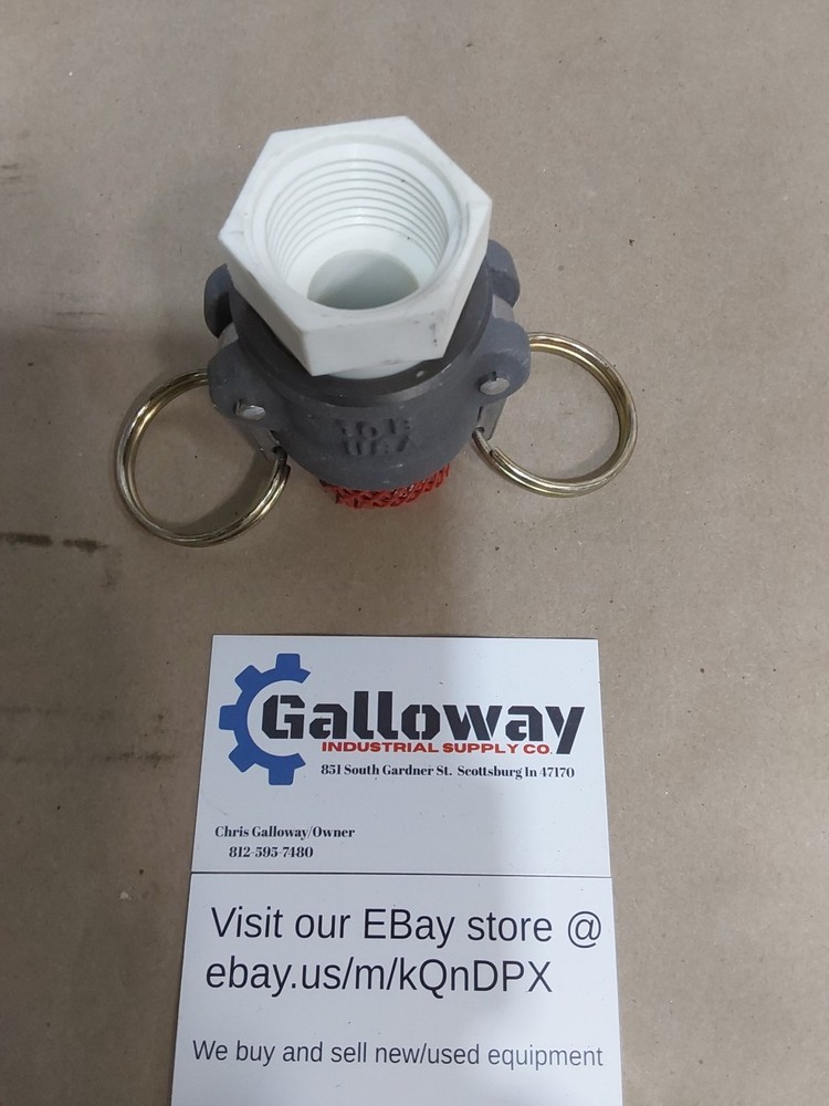 PT 10B, BRASS CAMLOCK COUPLING 1 INCH