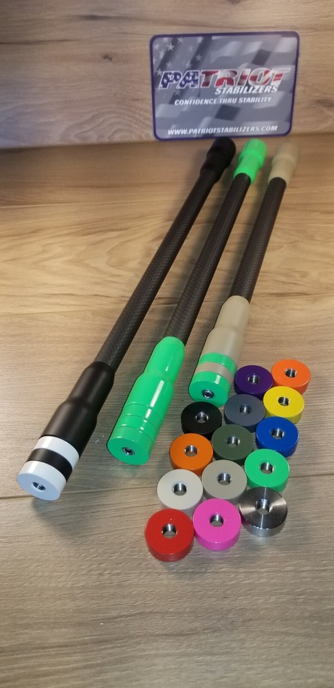 Archery stabilizers by PATRIOT ARCHERY, LLC