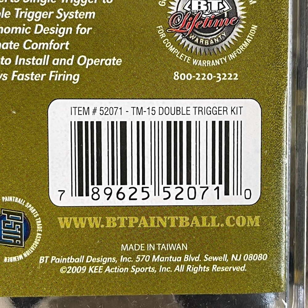 NEW BT TM-15 Double Trigger Kit
