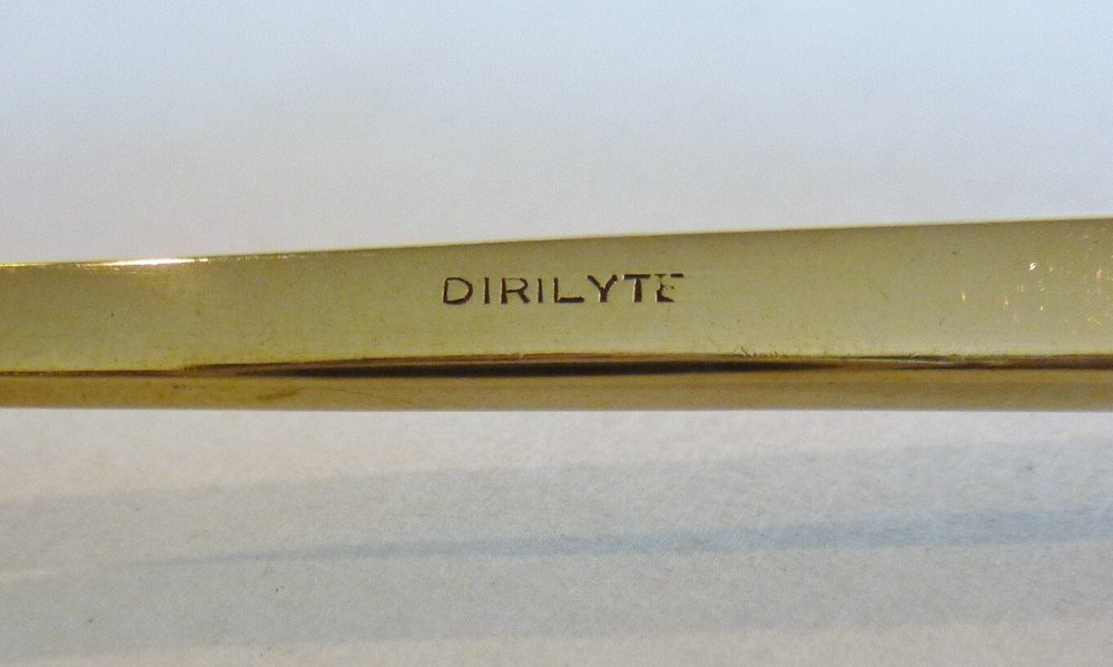 Vintage Dirigold Dirilyte Goldware Empress Flatware Silverware Soup Tablespoon