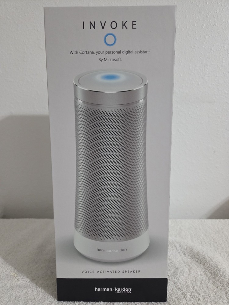 Harman Kardon Invoke Voice Activated Wireless Assistant And Bluetooth Speaker