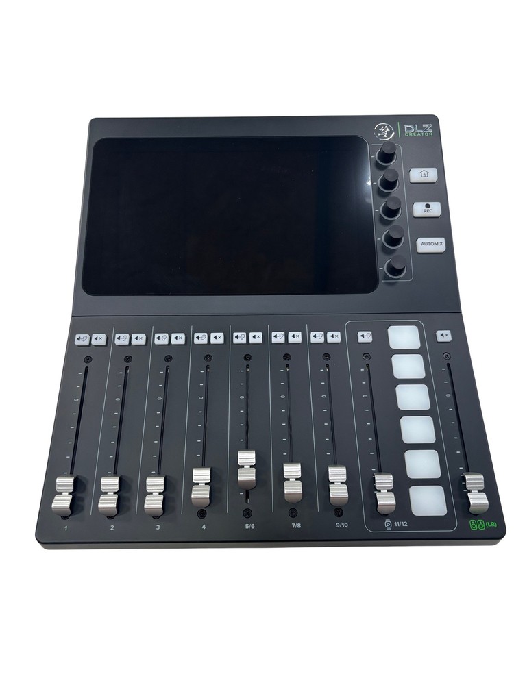 Mackie DLZ Creator Advanced Content Creation Studio Audio Mixer
