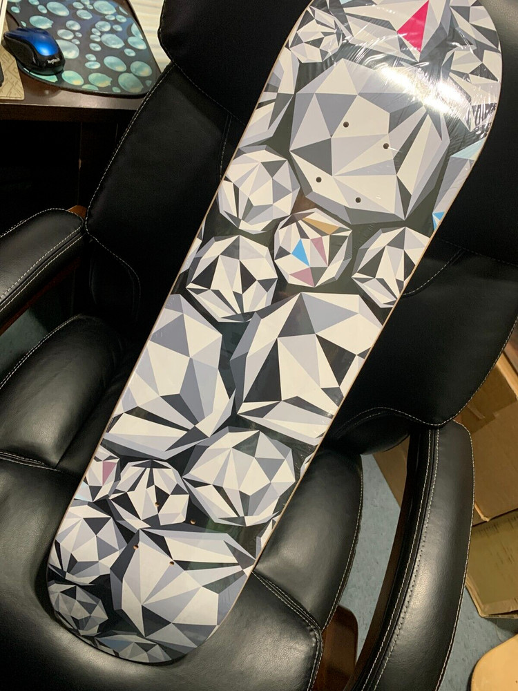 Diamond Cluster Variant NATUREL SKATE DECK