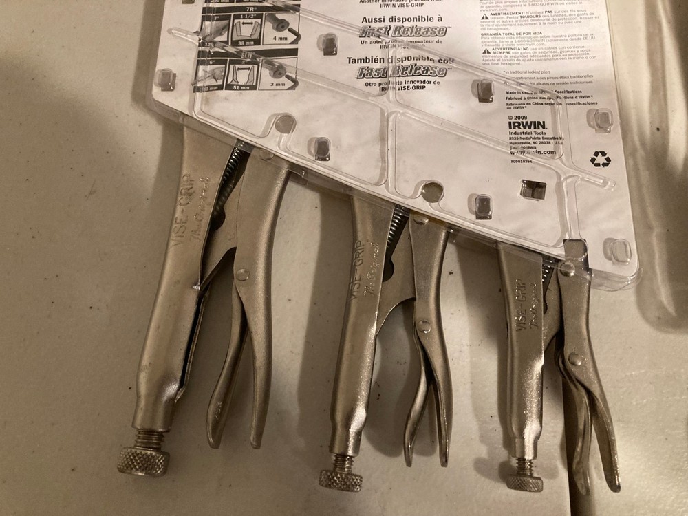Actron Comression Tester Kit + 50 Screwdriver + Irwin Set Of 3 Locking Pliers &