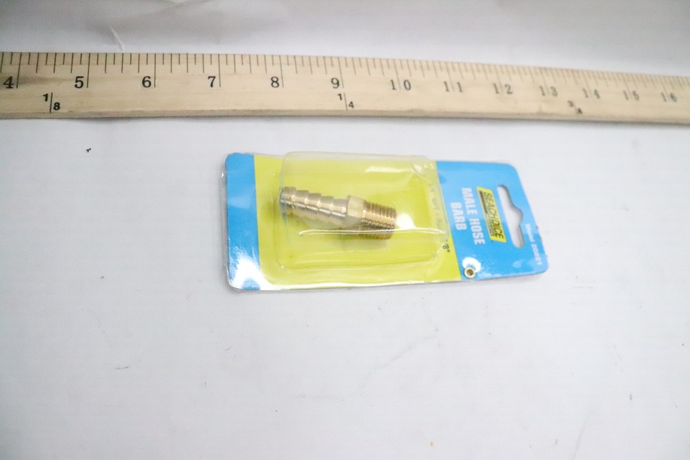 Seachoice Male Hose Barb with 1/4" Thread 3/8" 20821