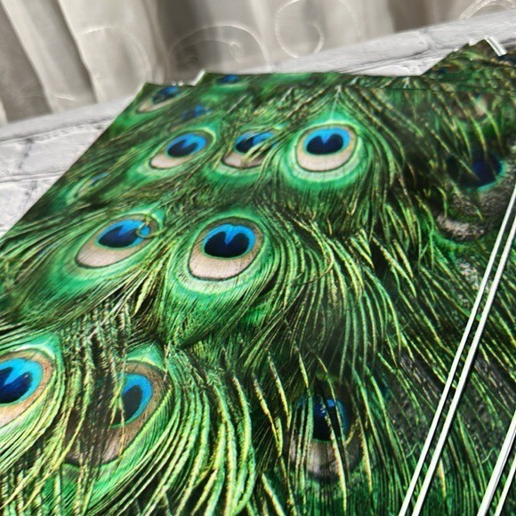 Poly Mailers Peacock Feathers 10” x 13” 50 pack