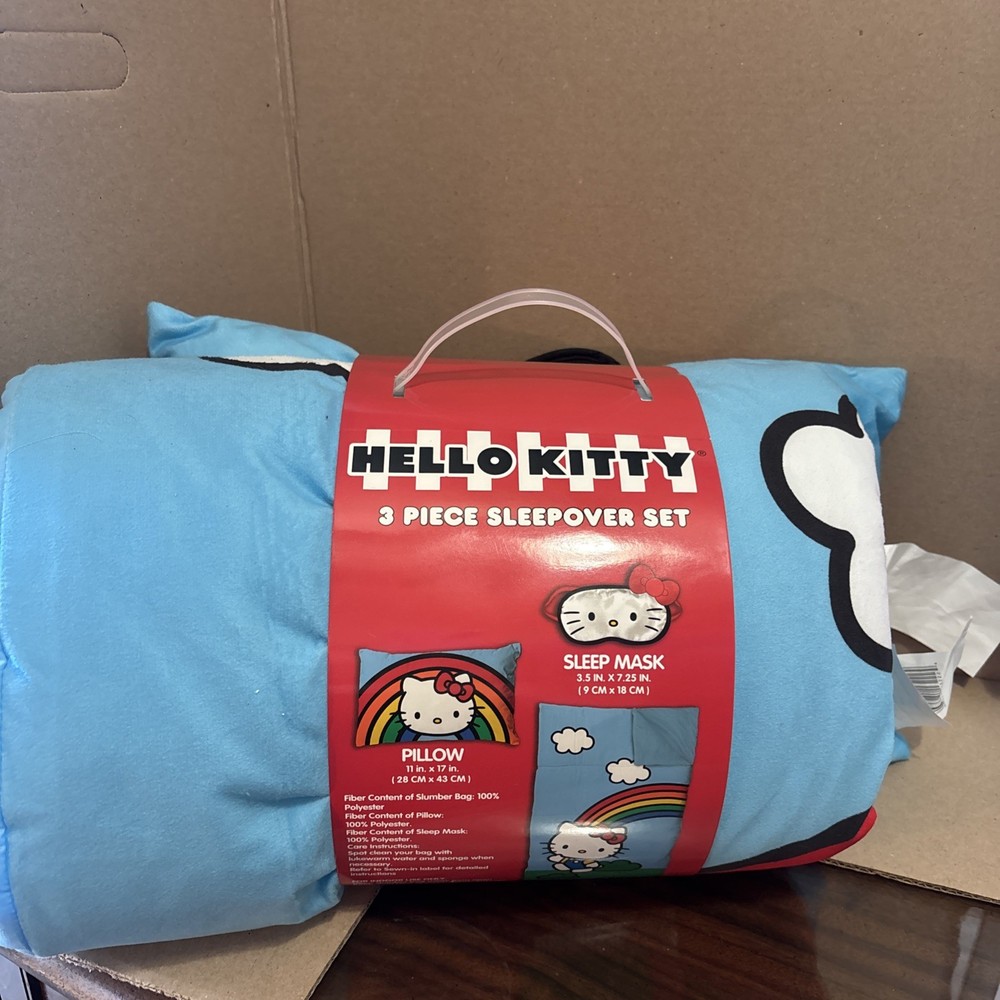 Hello Kitty 3 piece sleepover set