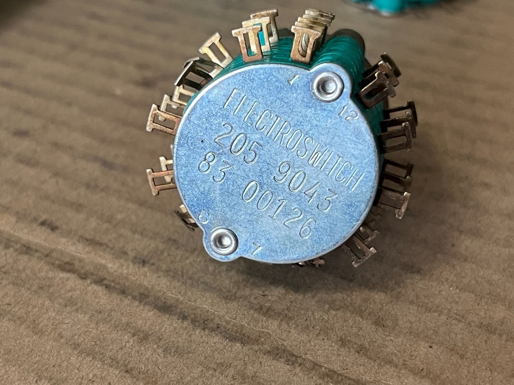 Electroswitch, Rotary Switch, 205 9043