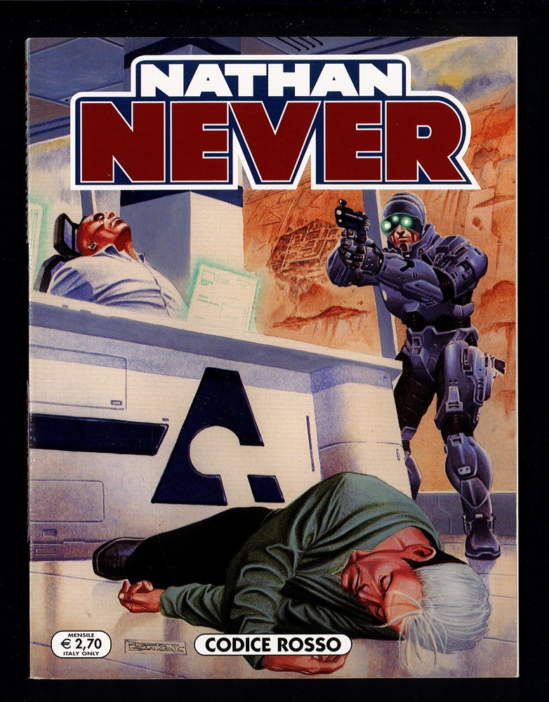 Nathan Never No.213 "Red Code" SBE 2009 Newsstand! ▓