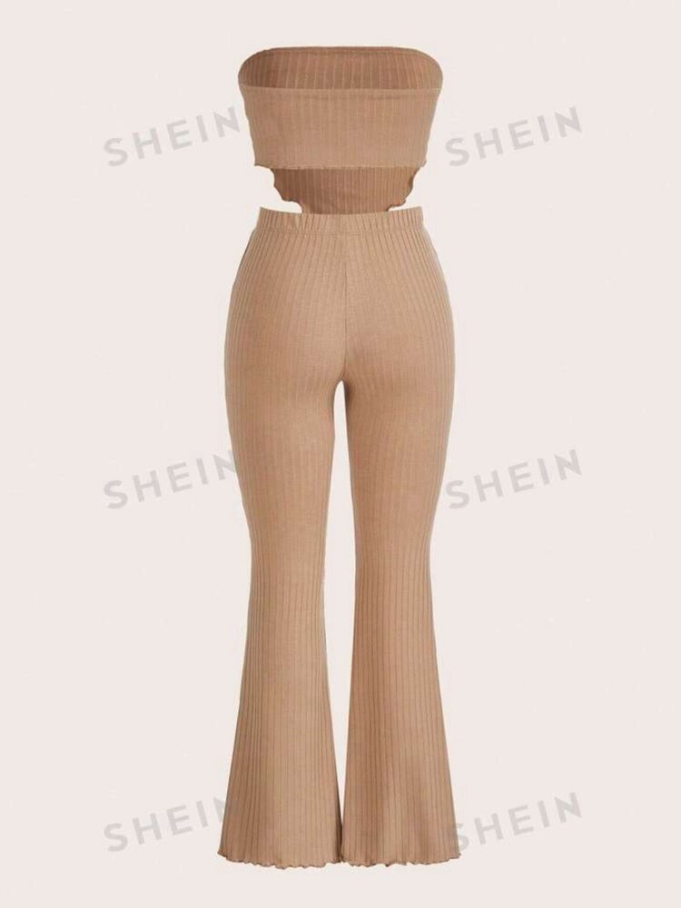 khaki 2 piece set
