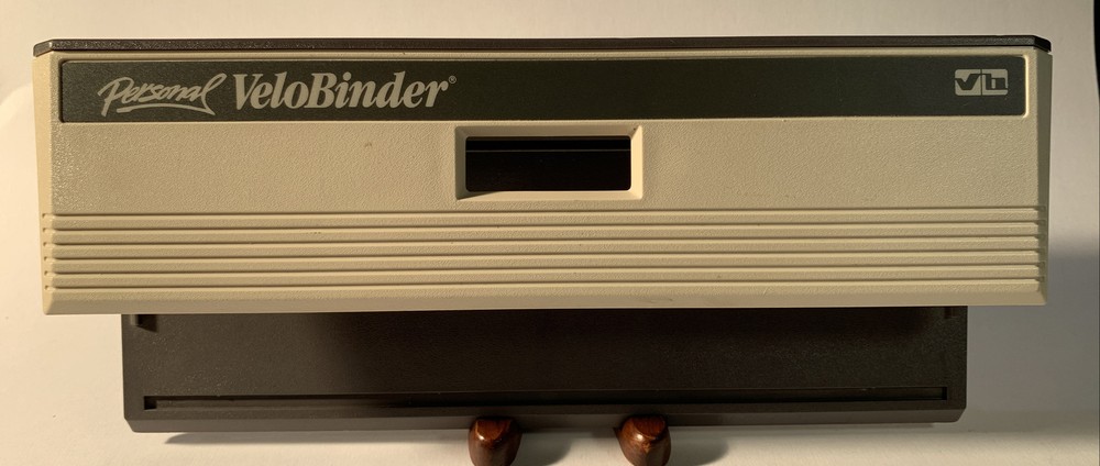 Personal VeloBinder Binding System The Personal Binder Only Excellent Condition