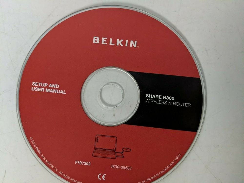 BELKIN SHARE N300 WIRELESS N ROUTER