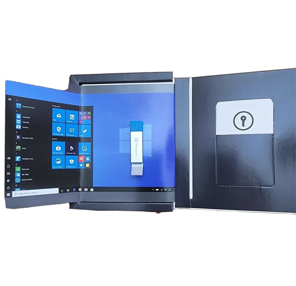 Microsoft Windows 10 Professional 32/64-Bit - USB - New Sealed Retail Package