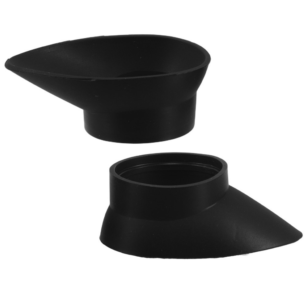 2 Pcs Rubber Eyepiece Covers for Telescope Microscope Lens Shield Protector