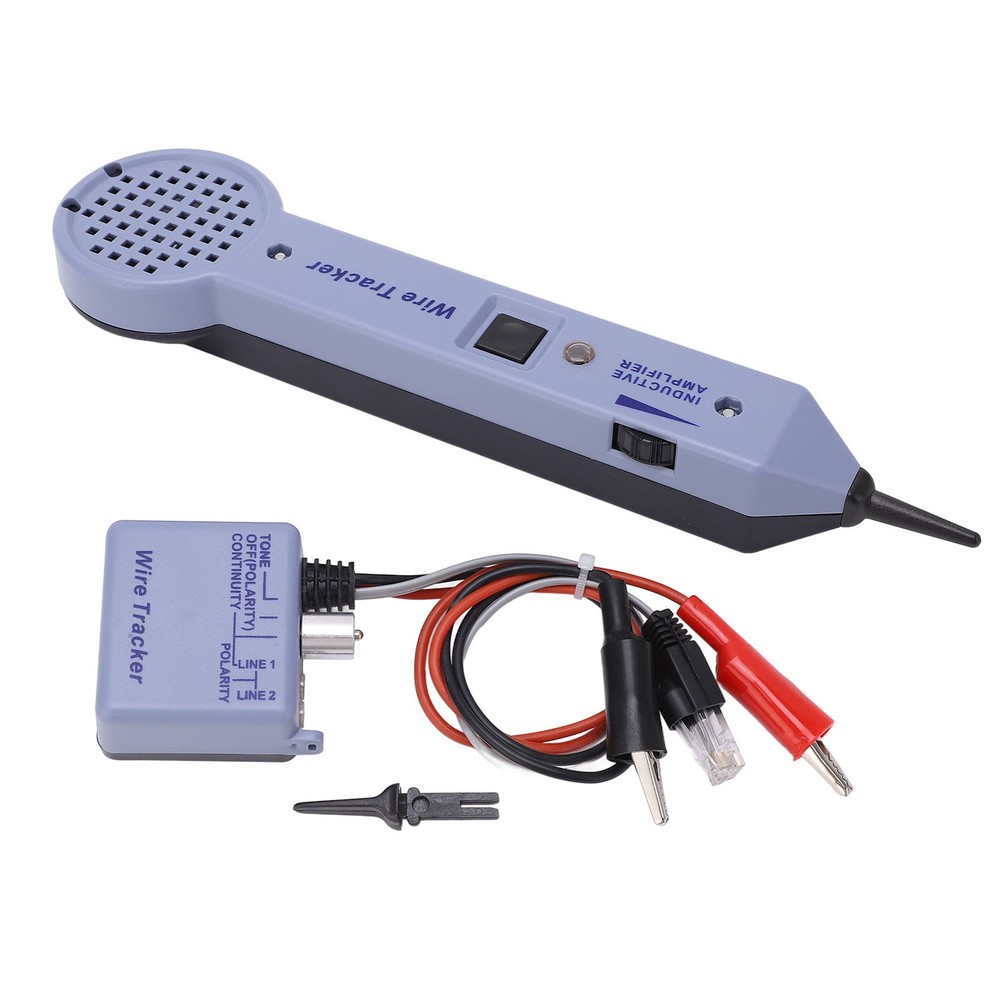 ⁺Network Cable Tracing Tester Kit Audio Adjustable Induction Amplifier Cable