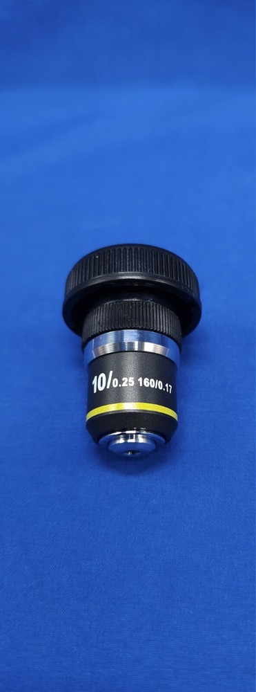 ACCU-SCOPE 02-3196 10x DIN ACHROMATIC OBJECTIVE *NEW OPEN BOX*