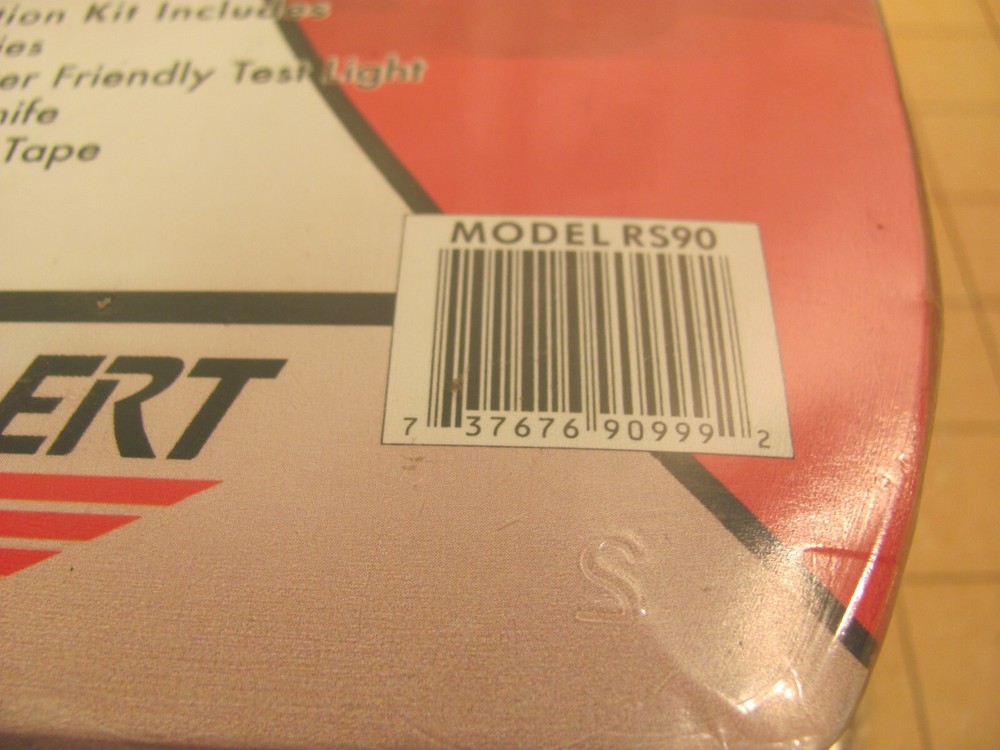 Alert Remote Vehicle Starter System with Keyless Entry Model RS90