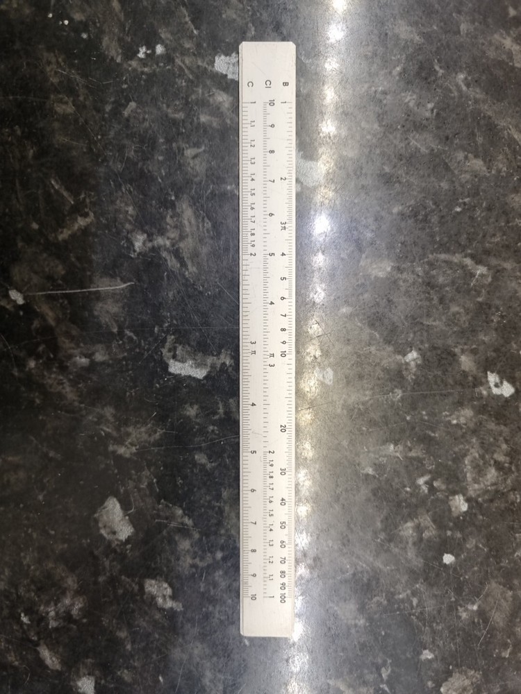Vintage Boots Ringplan Slide Rule