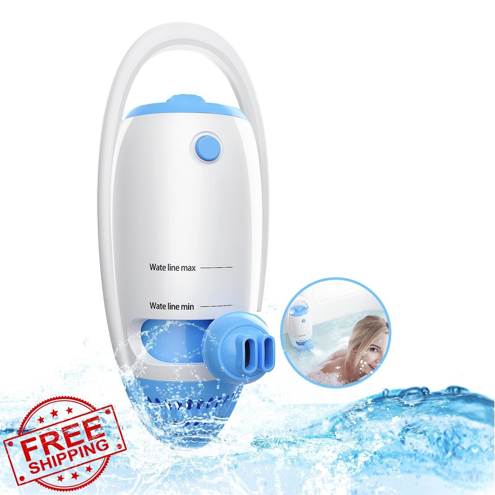 Bath Jet Spa Machine Bathtub Bubble Maker Massage Soothing Bubbles